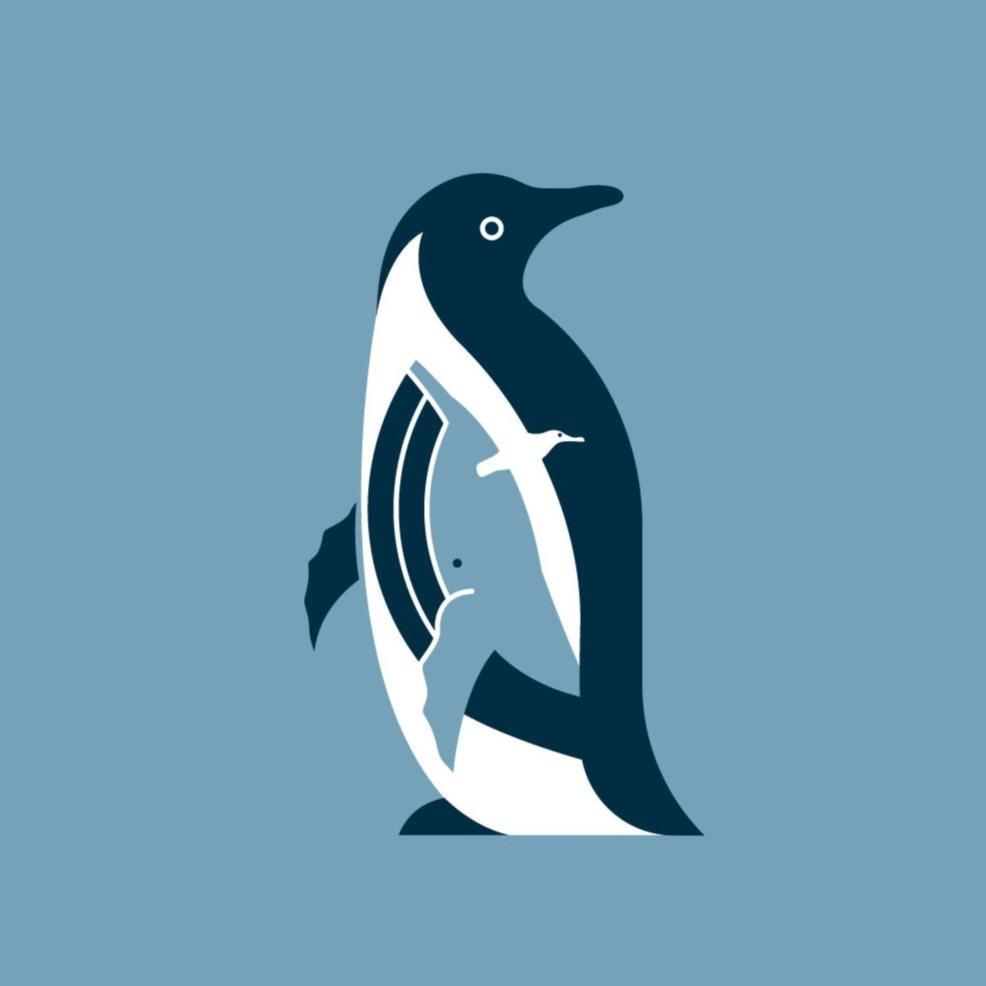 "Three in One" Wildlife Sticker